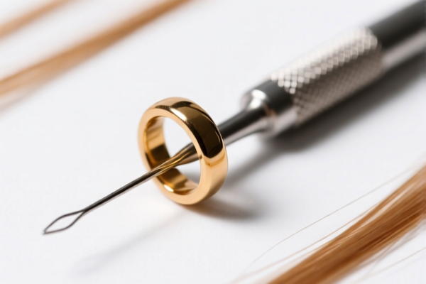 Ring Hair Extension Needle Tool