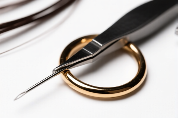 Ring Hair Extension Needle Tool