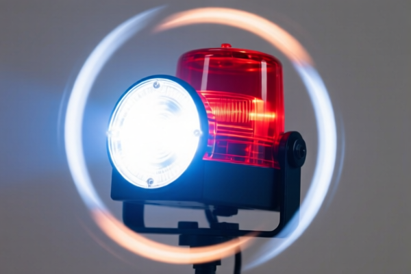Rotating Stage Strobe Alarm Light