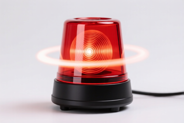 Rotating Stage Strobe Alarm Light