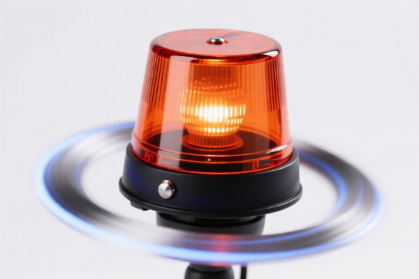 Rotating Stage Strobe Alarm Light