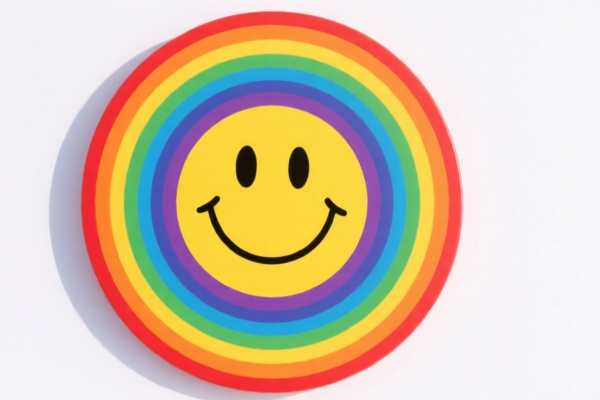 Image for SMILEY RAINBOW CIRCLE