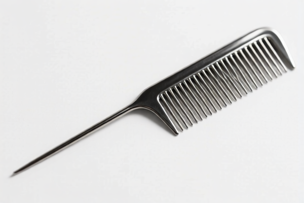 Image for STEEL NEEDLE HAIR COMB