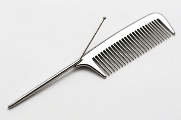 Image for STEEL NEEDLE HAIR COMB