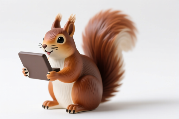 Squirrel Desk Decor Ornament