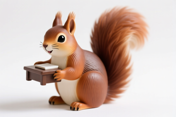 Squirrel Desk Decor Ornament