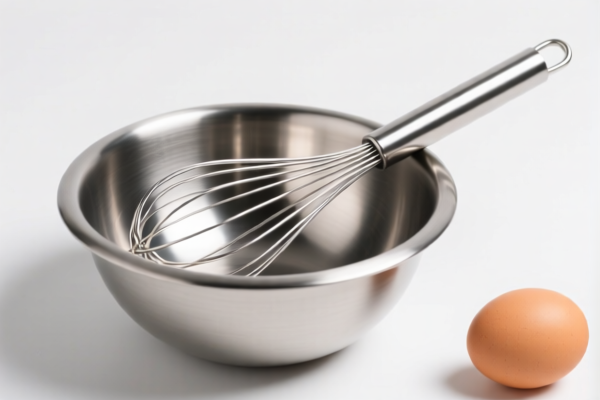 Stainless Steel Egg Beater Bowl