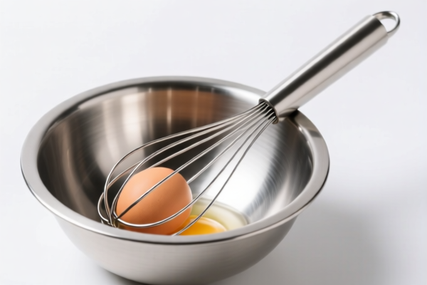 Stainless Steel Egg Beater Bowl