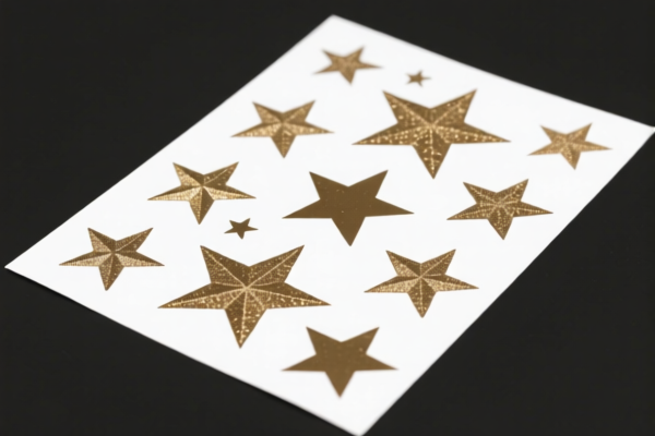 Star Decorative Sheet