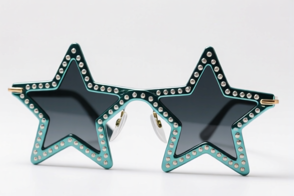 Star Shape Decorative Glasses