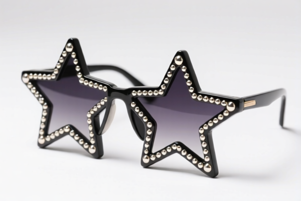 Star Shape Decorative Glasses