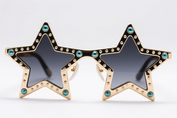 Star Shape Decorative Glasses