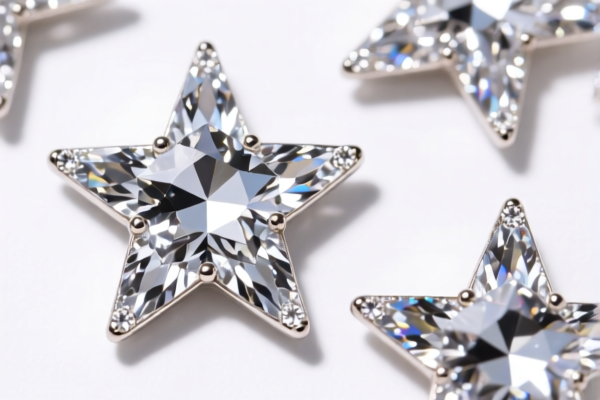 Star Shaped Rhinestones