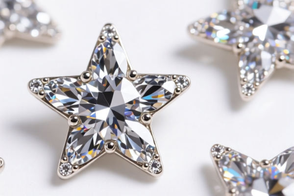 Star Shaped Rhinestones