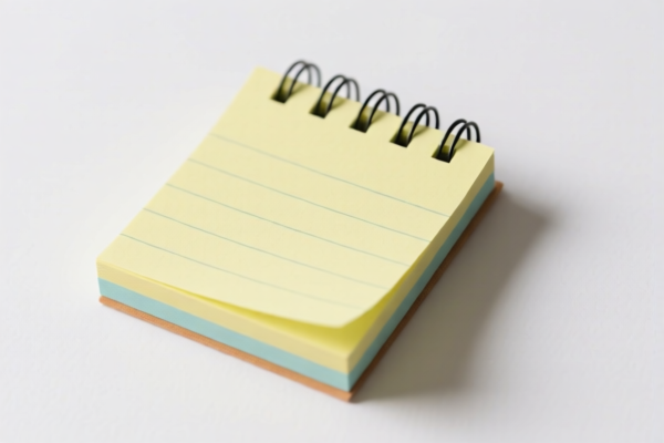 Sticky Note Pad