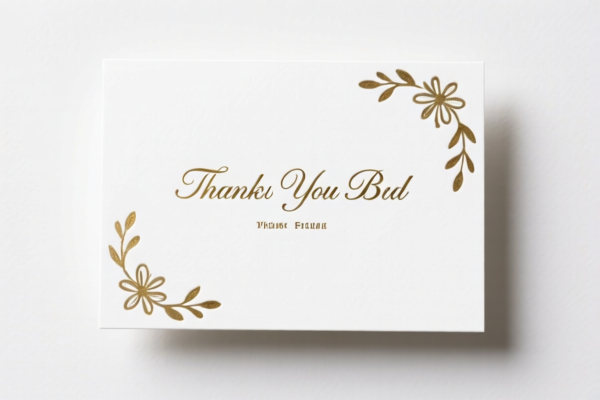 Thank You Card