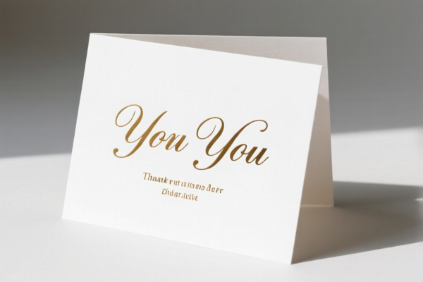 Thank You Card
