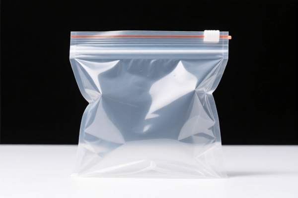 Transparent Bag with Lid