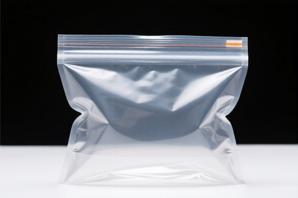 Transparent Bag with Lid