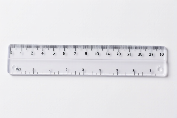 Transparent Plastic Ruler