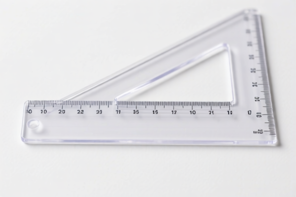 Transparent Plastic Ruler
