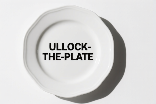 Image for UNLOCK THE PLATE