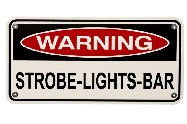 Image for WARNING STROBE LIGHTS BAR