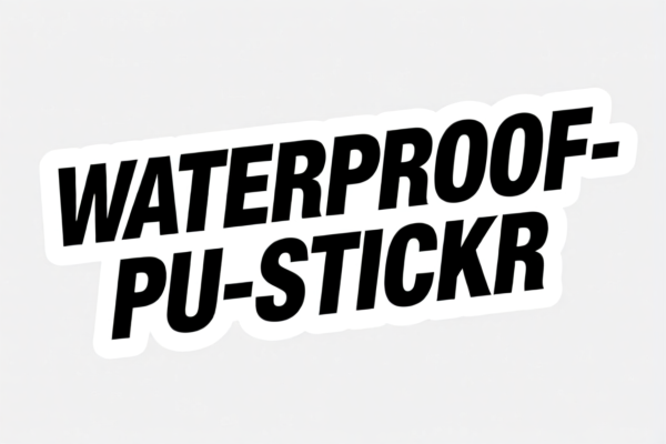 Image for WATERPROOF PU STICKER