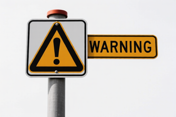 Warning Pole