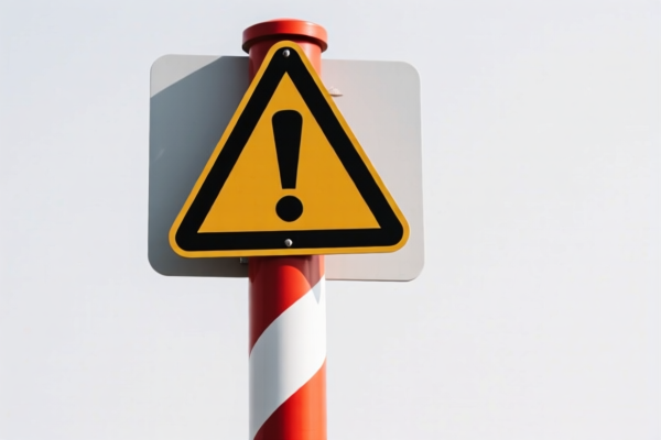 Warning Pole