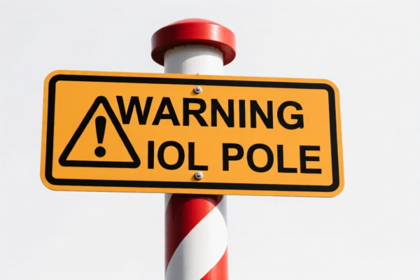 Warning Pole