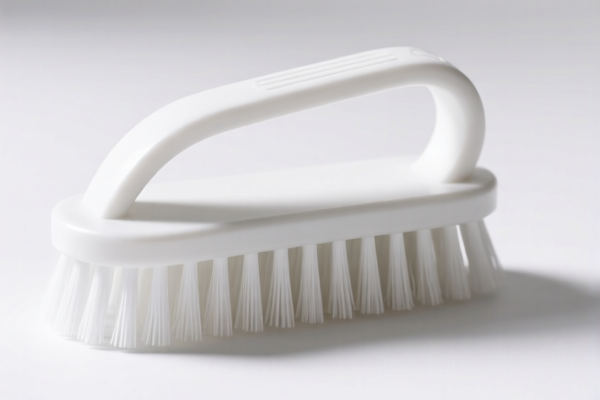 White Cleaning Brush