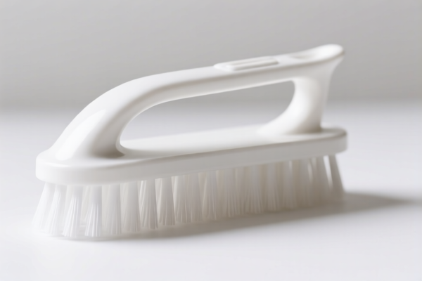 White Cleaning Brush