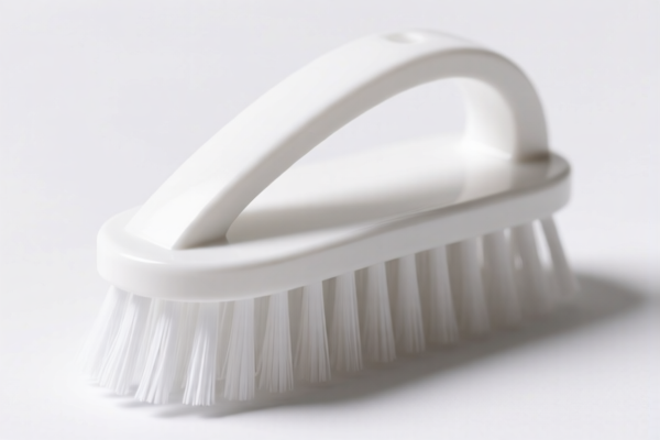 White Cleaning Brush