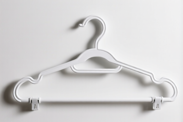 White Expandable Clothes Hanger