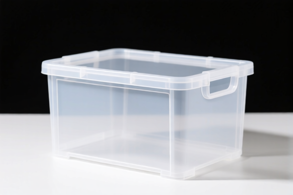 White Transparent Storage Box