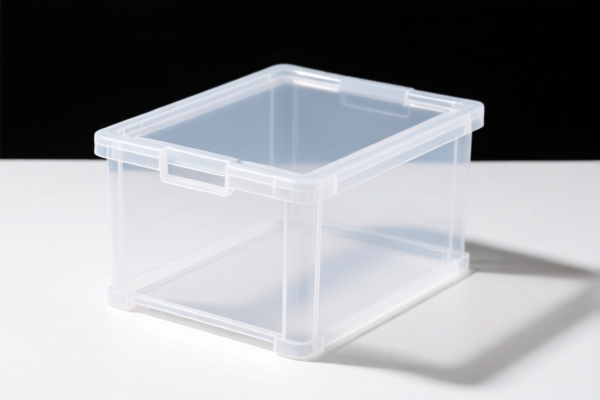 White Transparent Storage Box