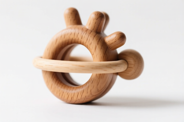 Wooden Hair Tie Toy
