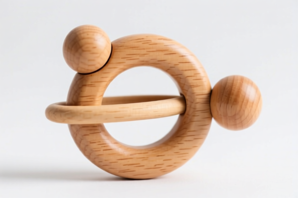 Wooden Hair Tie Toy