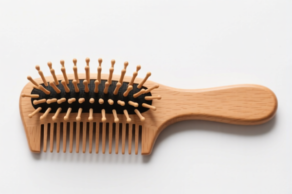 Wooden Handle Comb