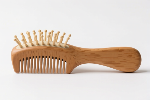 Wooden Handle Comb