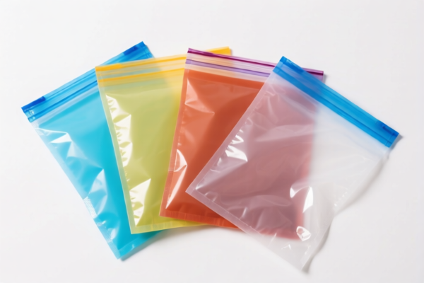 Zip Lock Bag Set