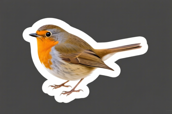 Image for bird cloth sticker