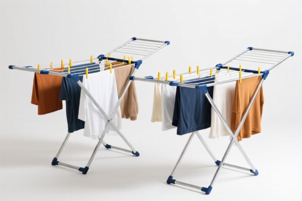 Image for SOLID WOOD CLOTHES DRYING RACK