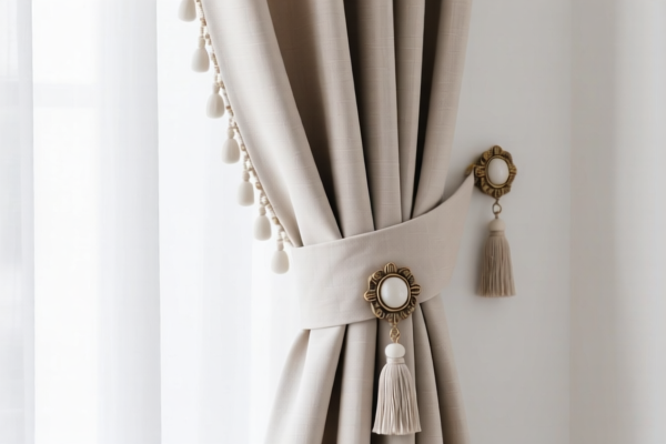 Image for curtain fixing device