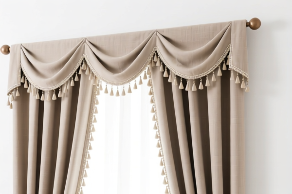 Image for curtain fixing device