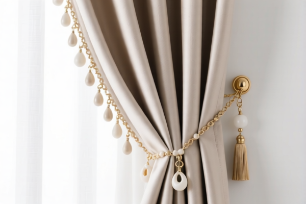 Image for curtain fixing device