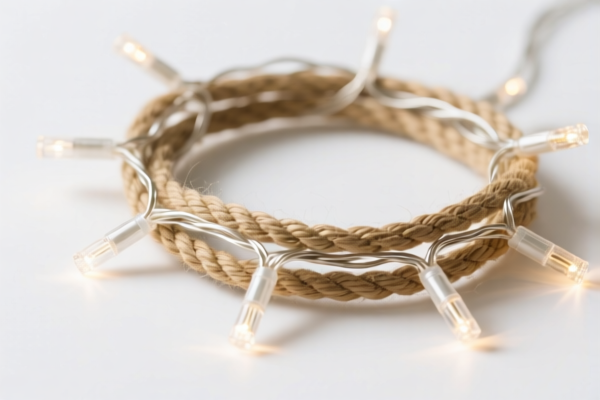 Image for hemp rope light string