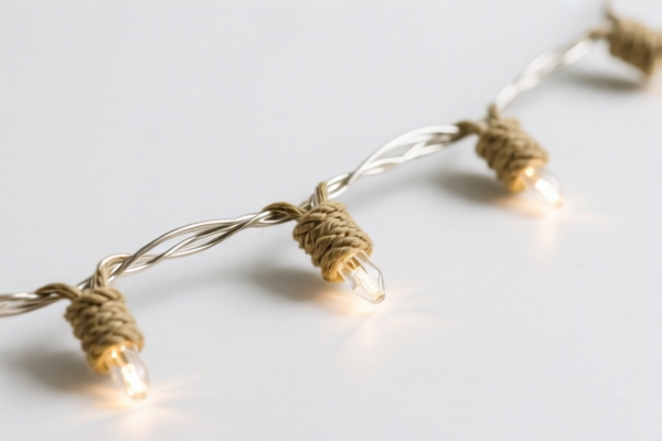 Image for hemp rope light string