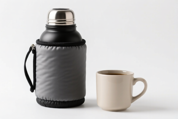 Image for insulated flask with cup